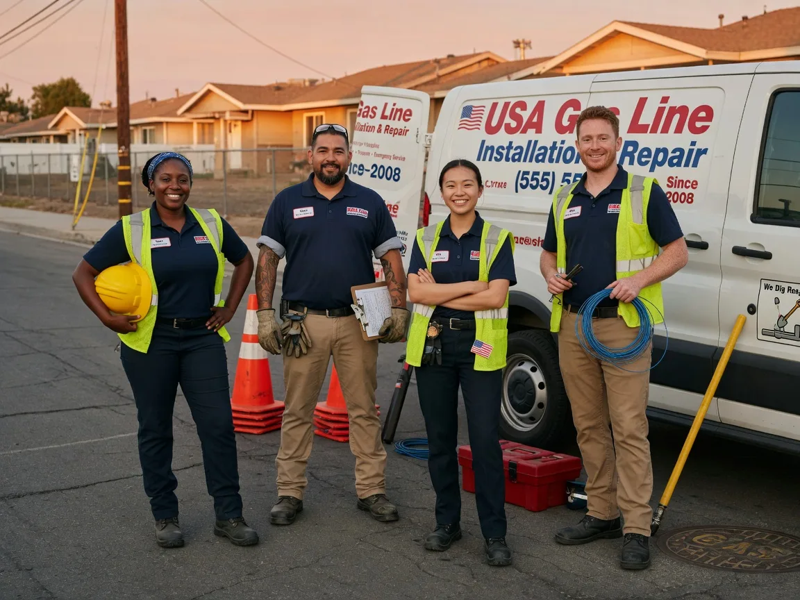 Gas Line Installation company in Mount Berry, GA